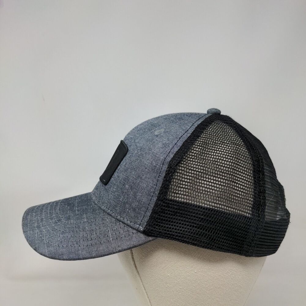 Fishing Hook Patch Snapback Mesh Back Trucker Hat… - image 3